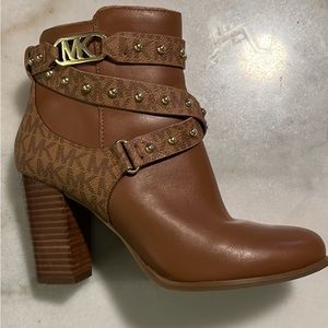 Brown Michael Kor booties